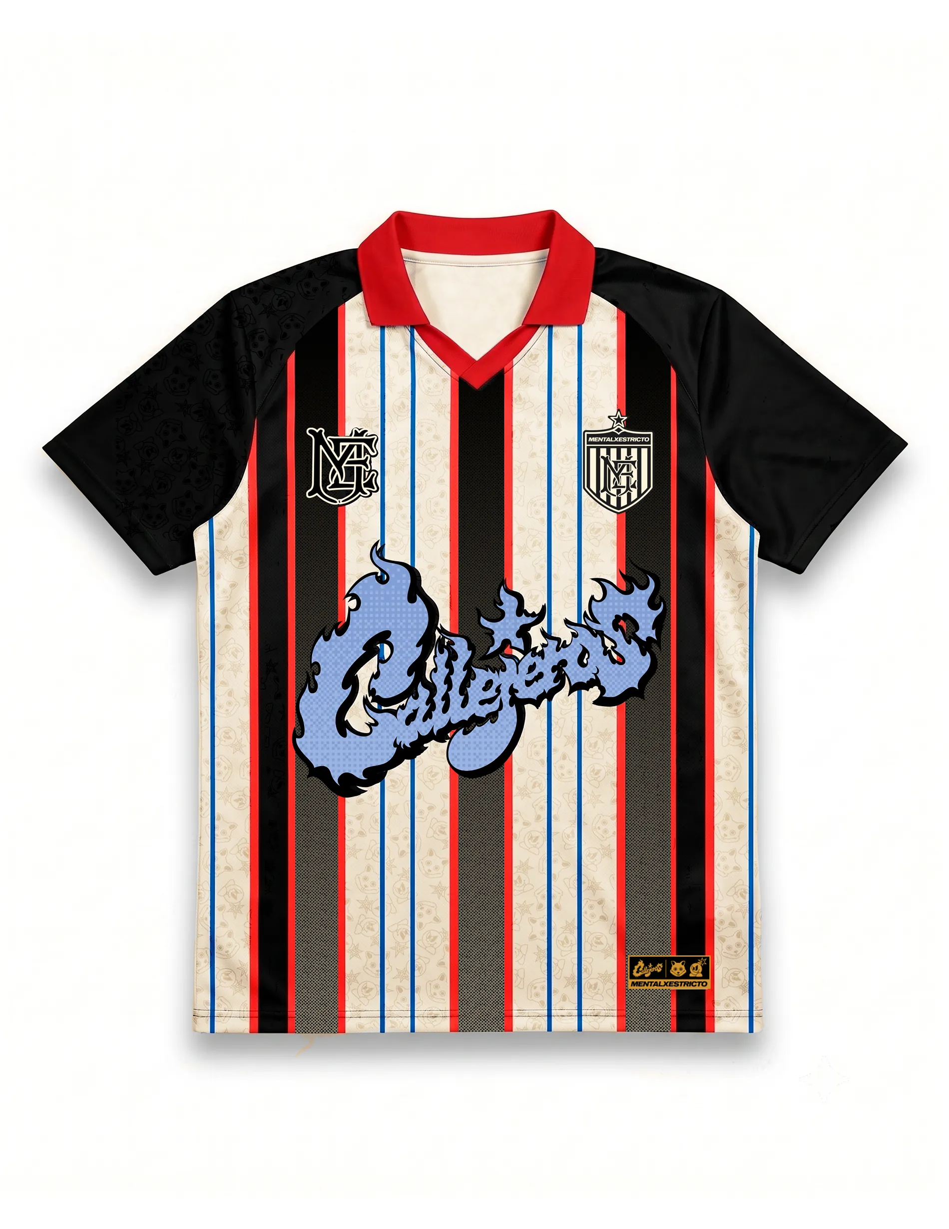 Camiseta Callejeros Crema